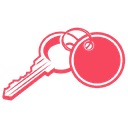 KeyHome — Logo plateforme immobilière internationale
